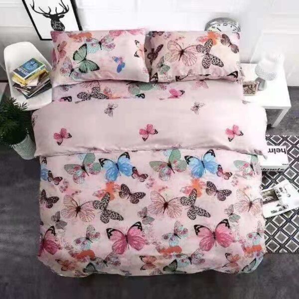 Summer Butterflies Bloom 6Pcs Bedcover Set