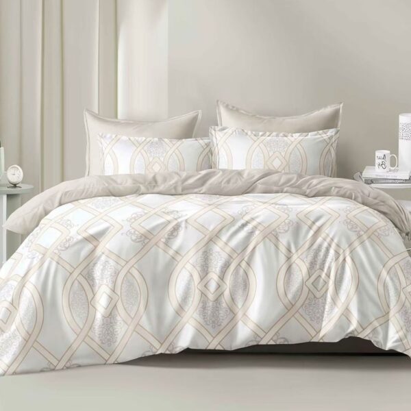 Geometric Unique Pattern 6Pcs Comforter Set