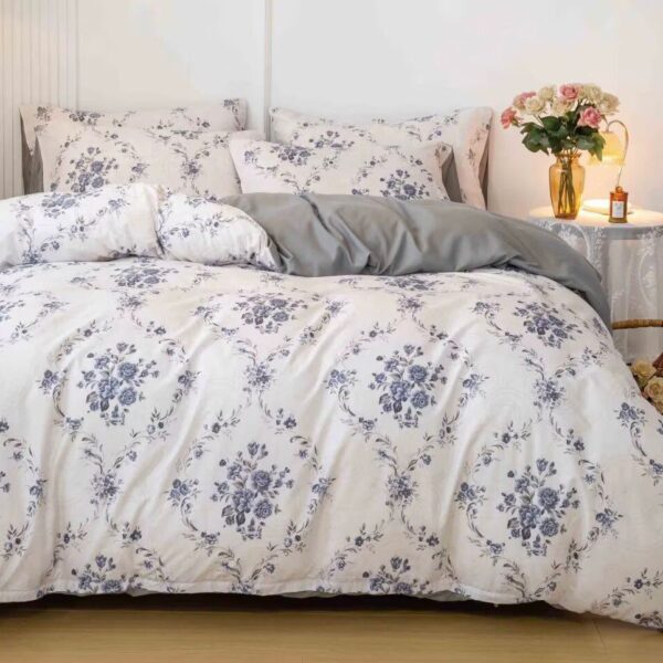 Minimal Gracefull Pattern 6Pcs Comforter Set