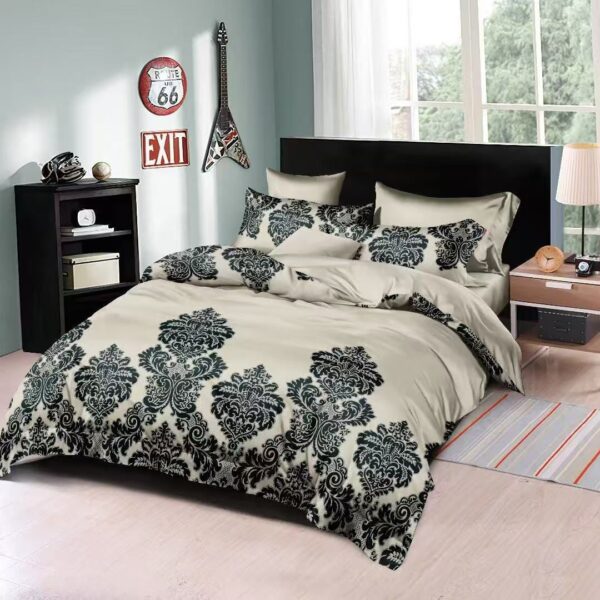 Minimal Ancient Pattern 6Pcs Comforter Set