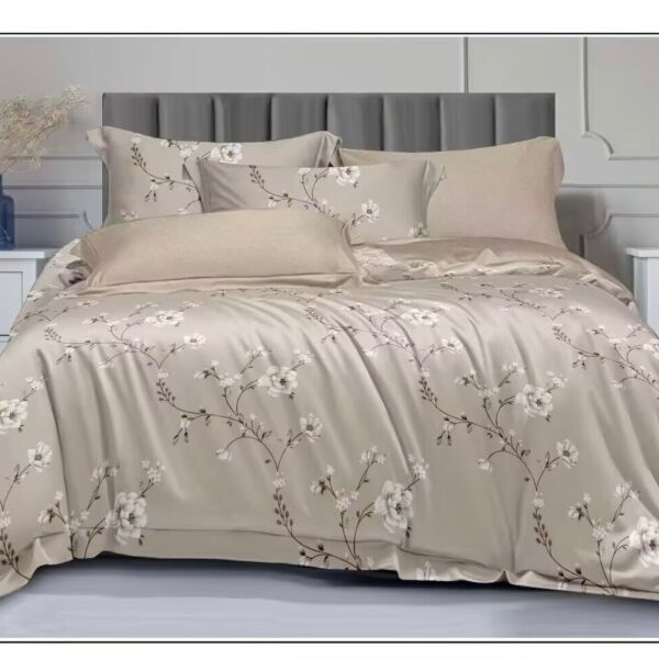 Floral Minimal Pattern 6Pcs Comforter Set