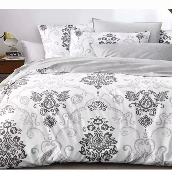 Traditional Flower Pattern 6Pcs Comforter Set