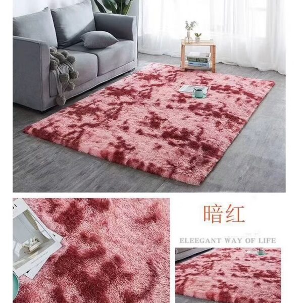 Luxury Faux Fur Carpet – Shocking Pink (170×210 cm)