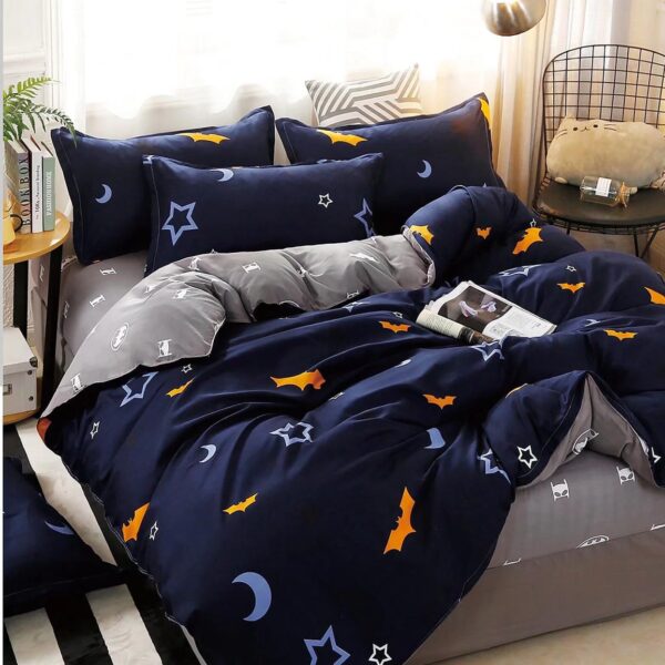 Night Stars Cartoon Kids 3 Pcs Comforter Set